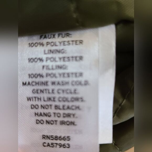 BP Dark Green Plush Oversized Cozy Zip-Up Hooded Jacket NWT Size X-Small-Med - Picture 10 of 13